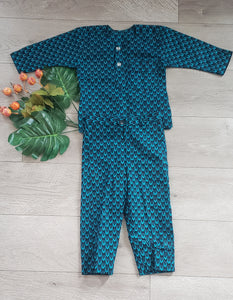 Scales Baby Toddler Kids African Print Tunic and Pants Set